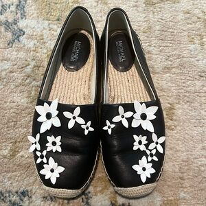 Michael Kors Lola Leather Espadrilles